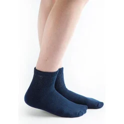 Doc Ortho Loose Fit Diabetic 1/4 Crew Socks, 3 pairs