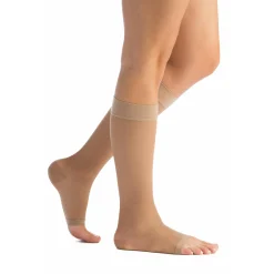EvoNation Everyday Sheer 20-30 mmHg OPEN TOE Knee High