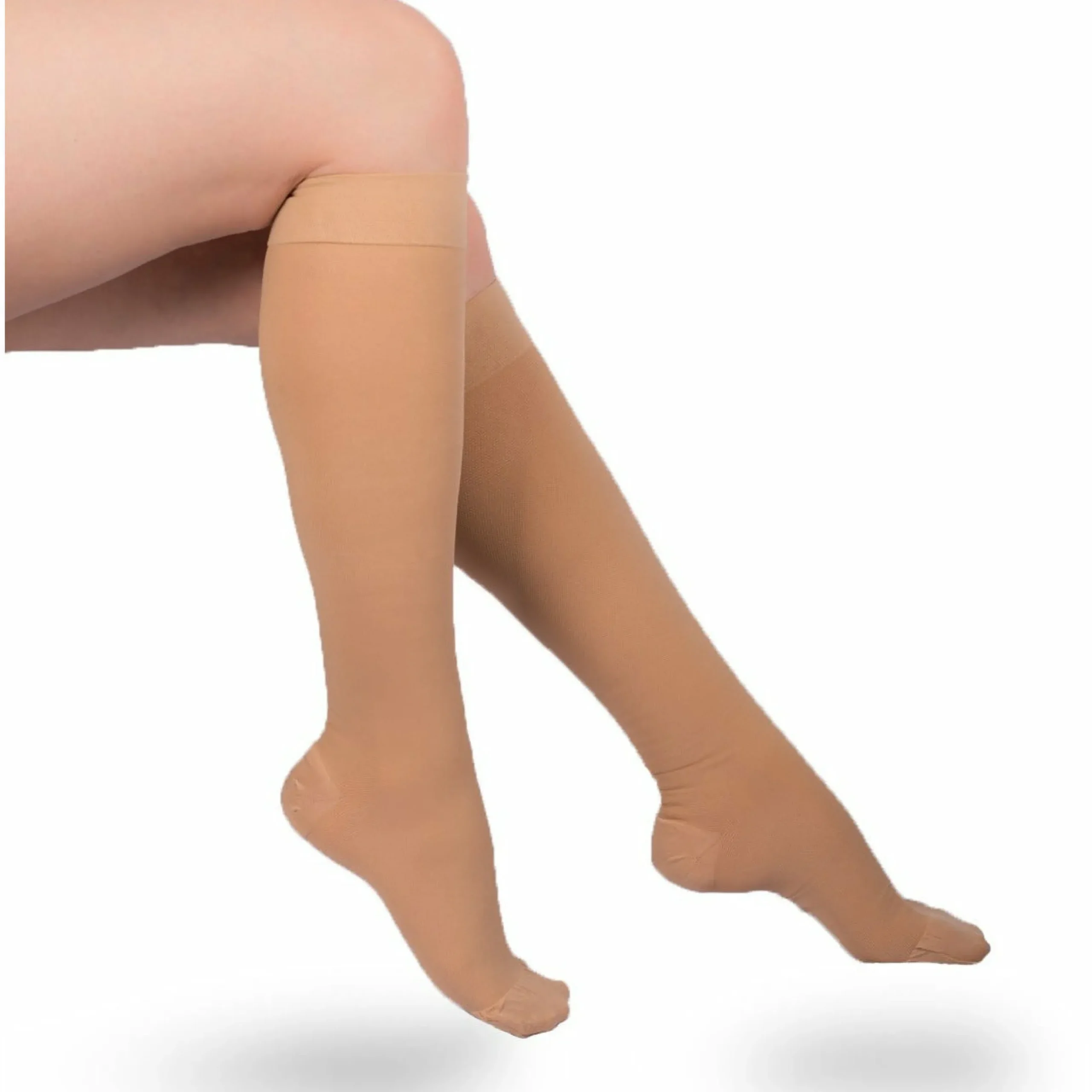 EvoNation Surgical Opaque 30-40 mmHg Knee Highs