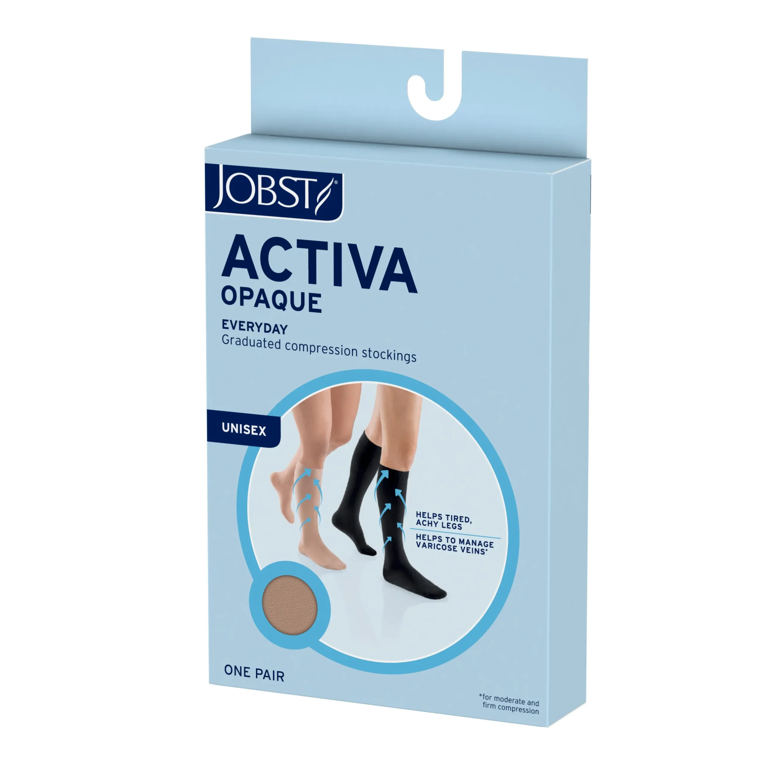JOBST® ACTIVA Sheer Waist High 20-30 mmHg