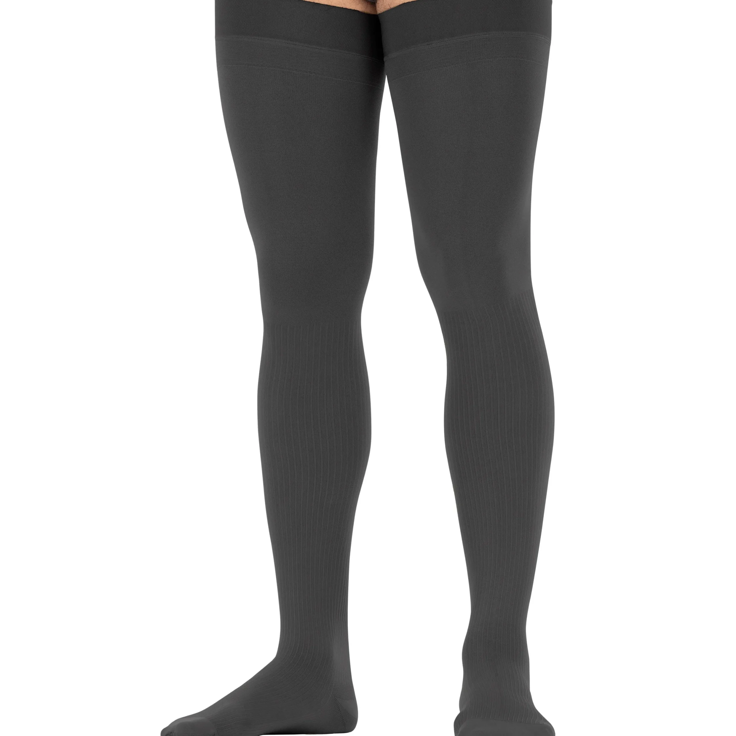 JOBST® forMen Thigh High w/ Micro Dotted Band 30-40 mmHg