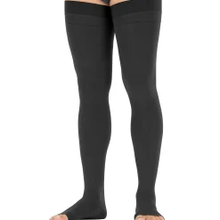 JOBST® forMen Thigh High w/ Micro Dotted Band 15-20 mmHg, Open Toe