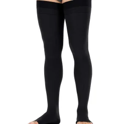 JOBST® forMen Thigh High w/ Micro Dotted Band 30-40 mmHg, Open Toe