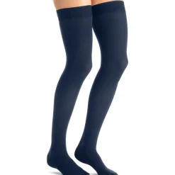 JOBST® Opaque Women's Thigh High 30-40 mmHg w/ Silcone Dot Top Band