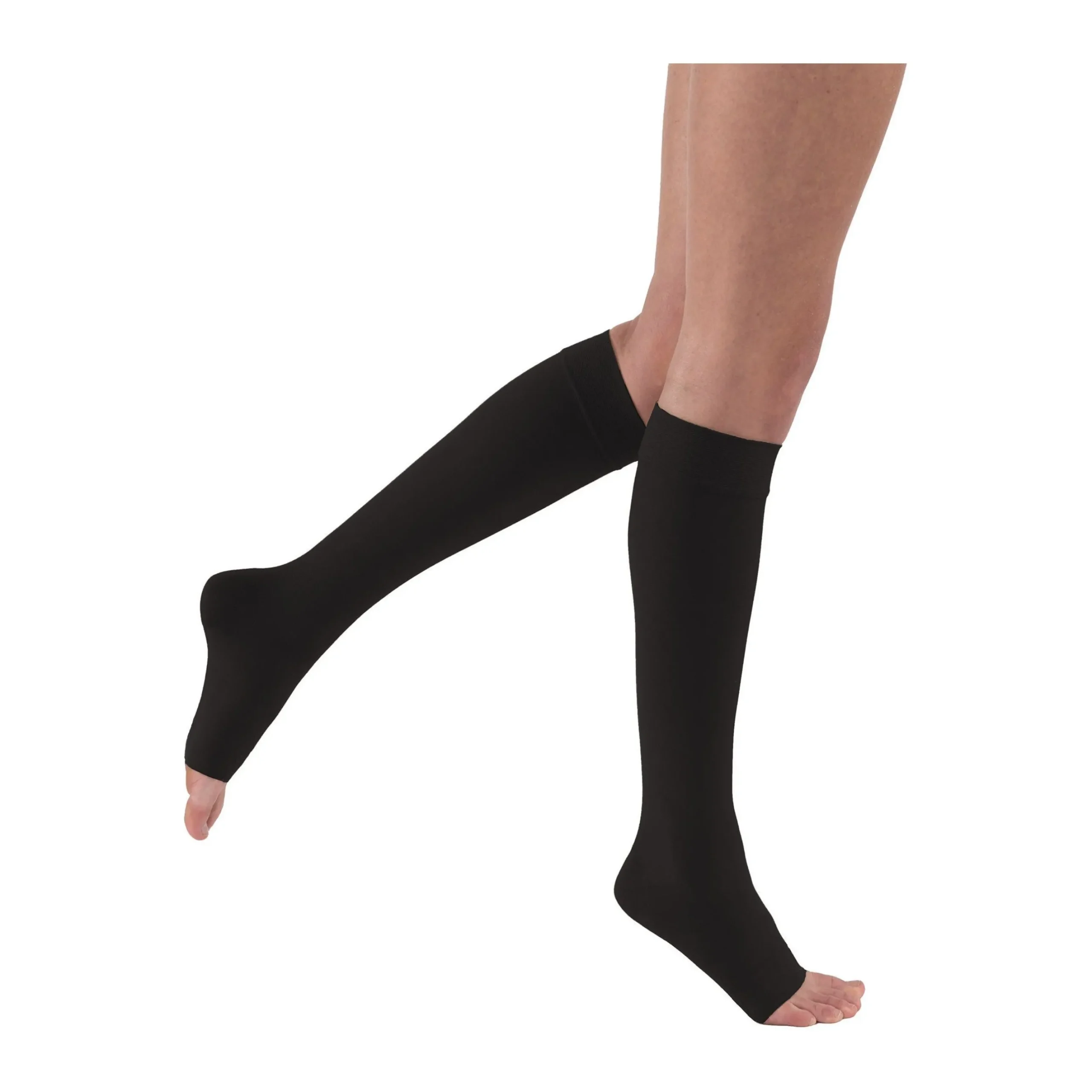 JOBST® Relief Knee High 20-30 mmHg w/ Silicone Top Band, Open Toe