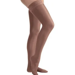 JOBST® UltraSheer Women's Thigh High 15-20 mmHg w/ Lace Silicone Top Band
