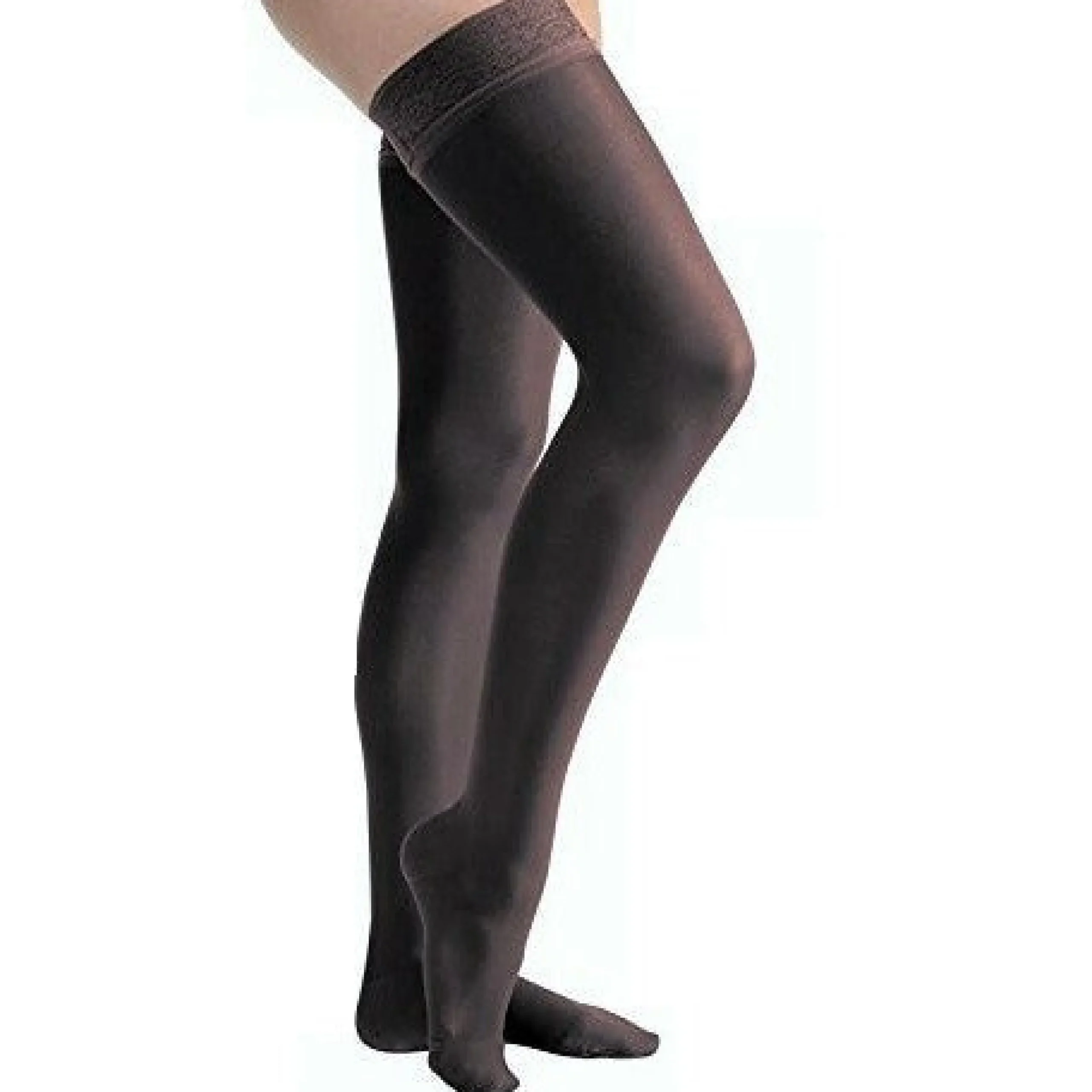 JOBST® UltraSheer Women's Thigh High 15-20 mmHg w/ Lace Silicone Top Band