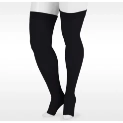 Juzo Dynamic Max Thigh High 20-30 mmHg w/ Silicone Band, Open Toe