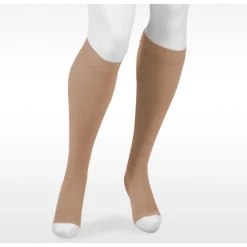 Juzo Move Knee High w/ Silicone Band 20-30 mmHg, Open Toe