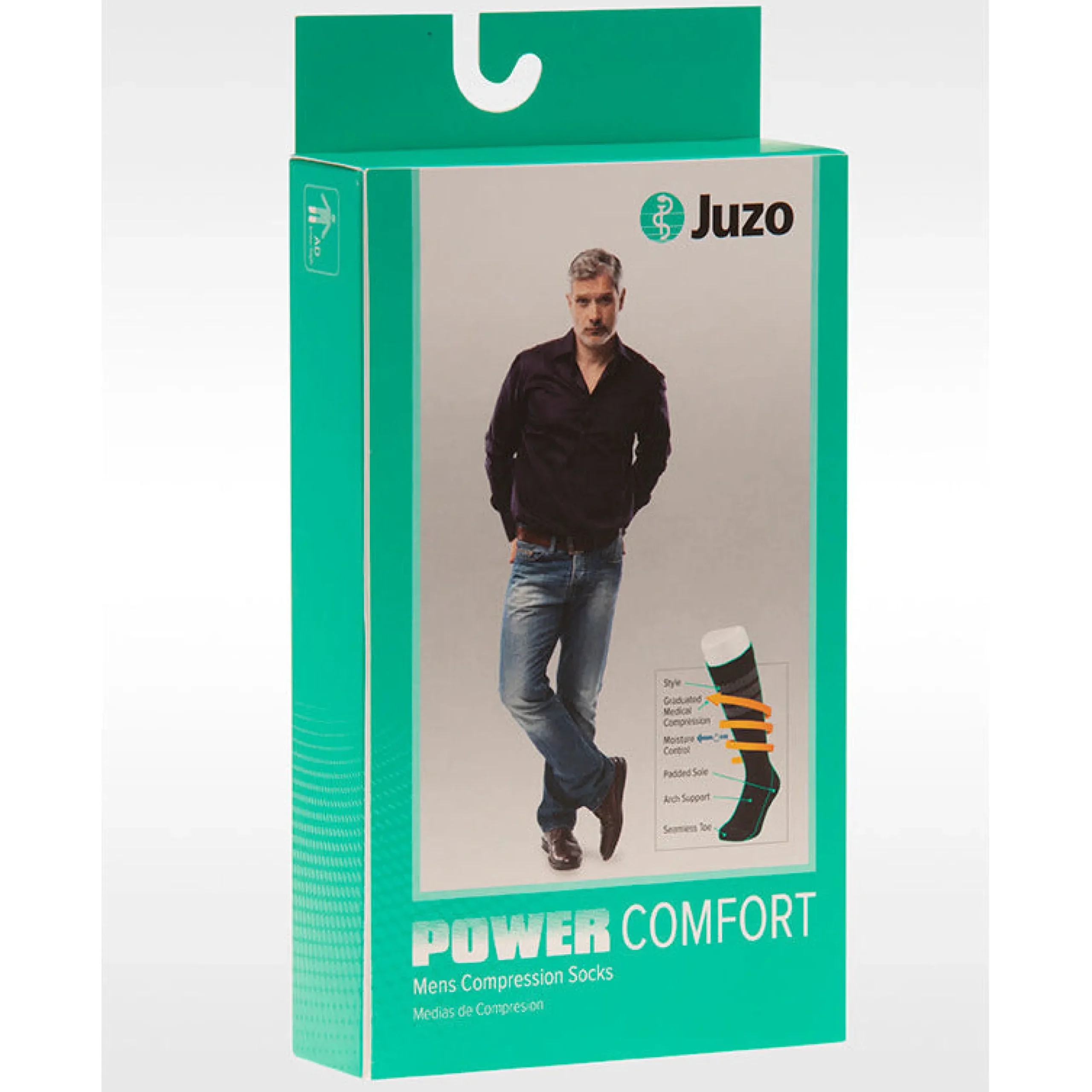 Juzo Power Comfort Knee High 15-20 mmHg
