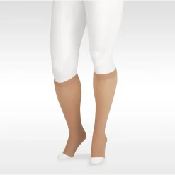 Juzo Soft Knee High 15-20 mmHg w/ Silicone Band, Open Toe