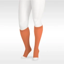 Juzo Soft Knee High 30-40 mmHg w/ Silicone Band, Open Toe