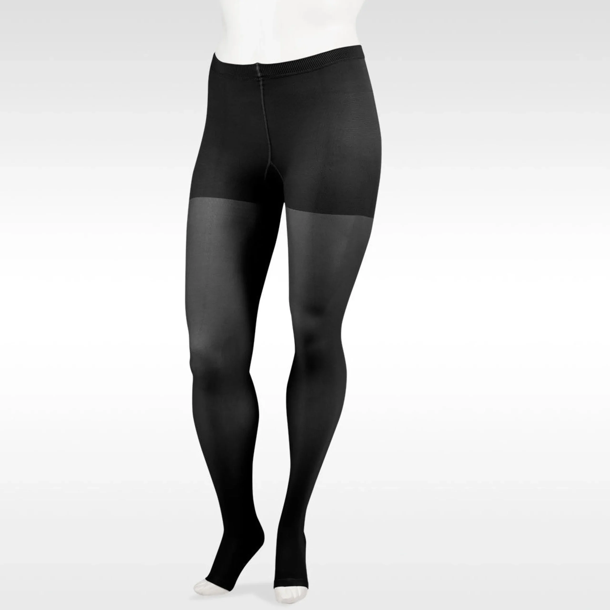 Juzo Soft Pantyhose 20-30 mmhg w/ Elastic Panty, Open Toe
