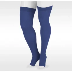Juzo Soft Thigh High 15-20 mmHg w/ Silicone Band, Open Toe