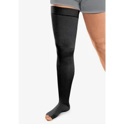 L&R ExoStrong™ Thigh High 20-30 mmHg w/ Silicone Top, Open Toe
