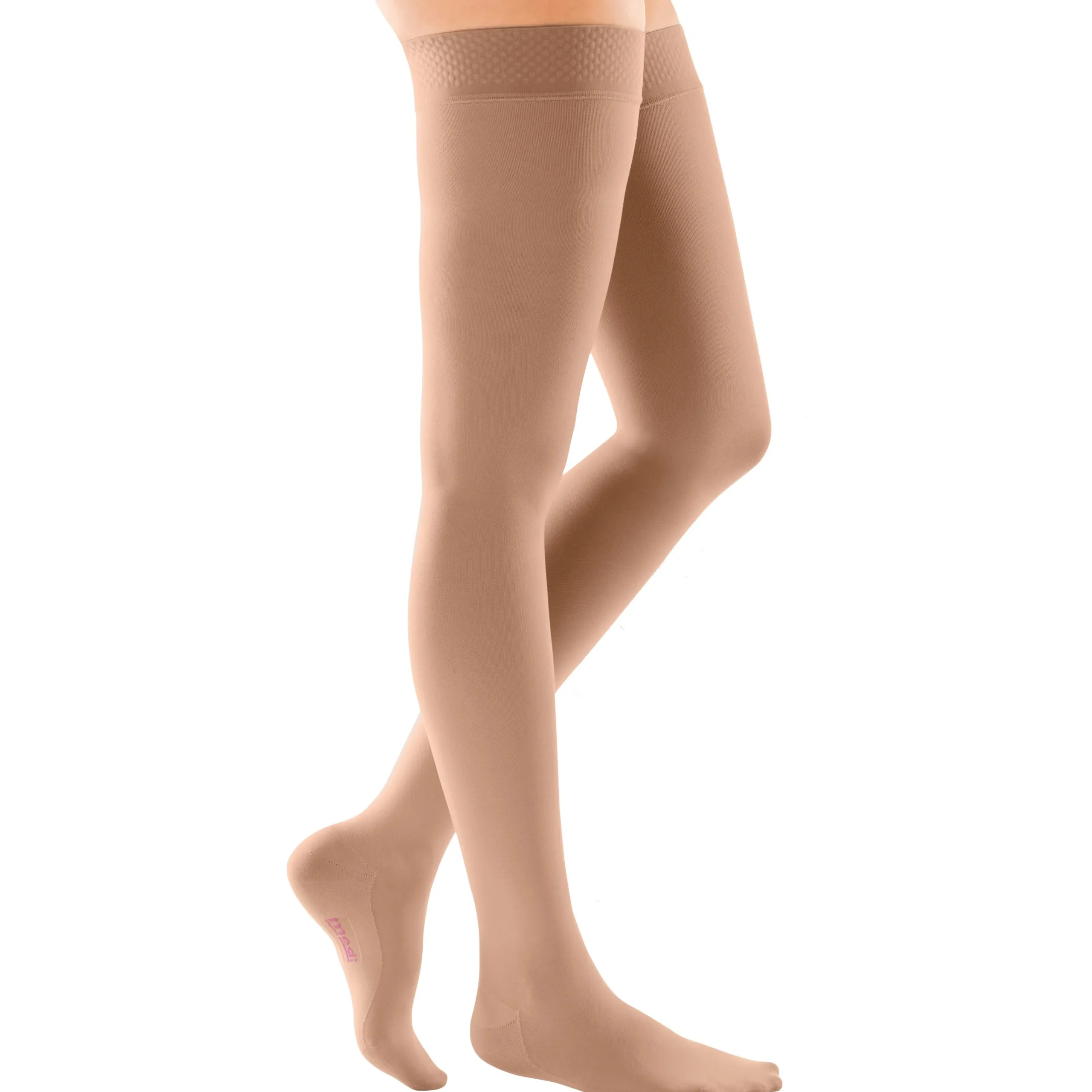 Mediven Comfort Thigh High 15-20 mmHg w/ Silicone Beaded Top Band