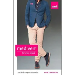 Mediven for Men Select Knee High 15-20 mmHg