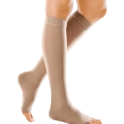 Mediven Forte Knee High 30-40 mmHg, Open Toe w/ Silicone Top Band