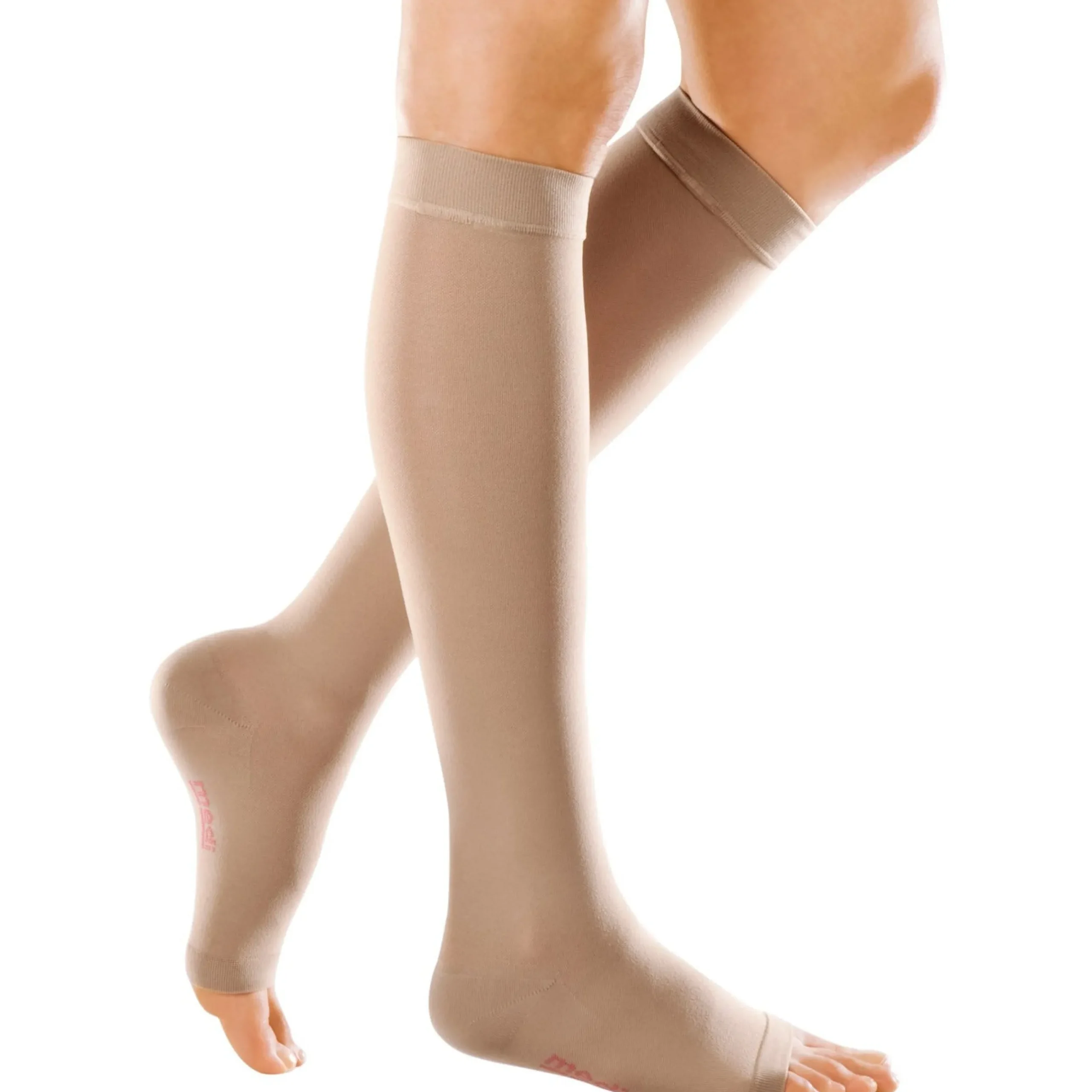 Mediven Forte Knee High 30-40 mmHg, Open Toe w/ Silicone Top Band