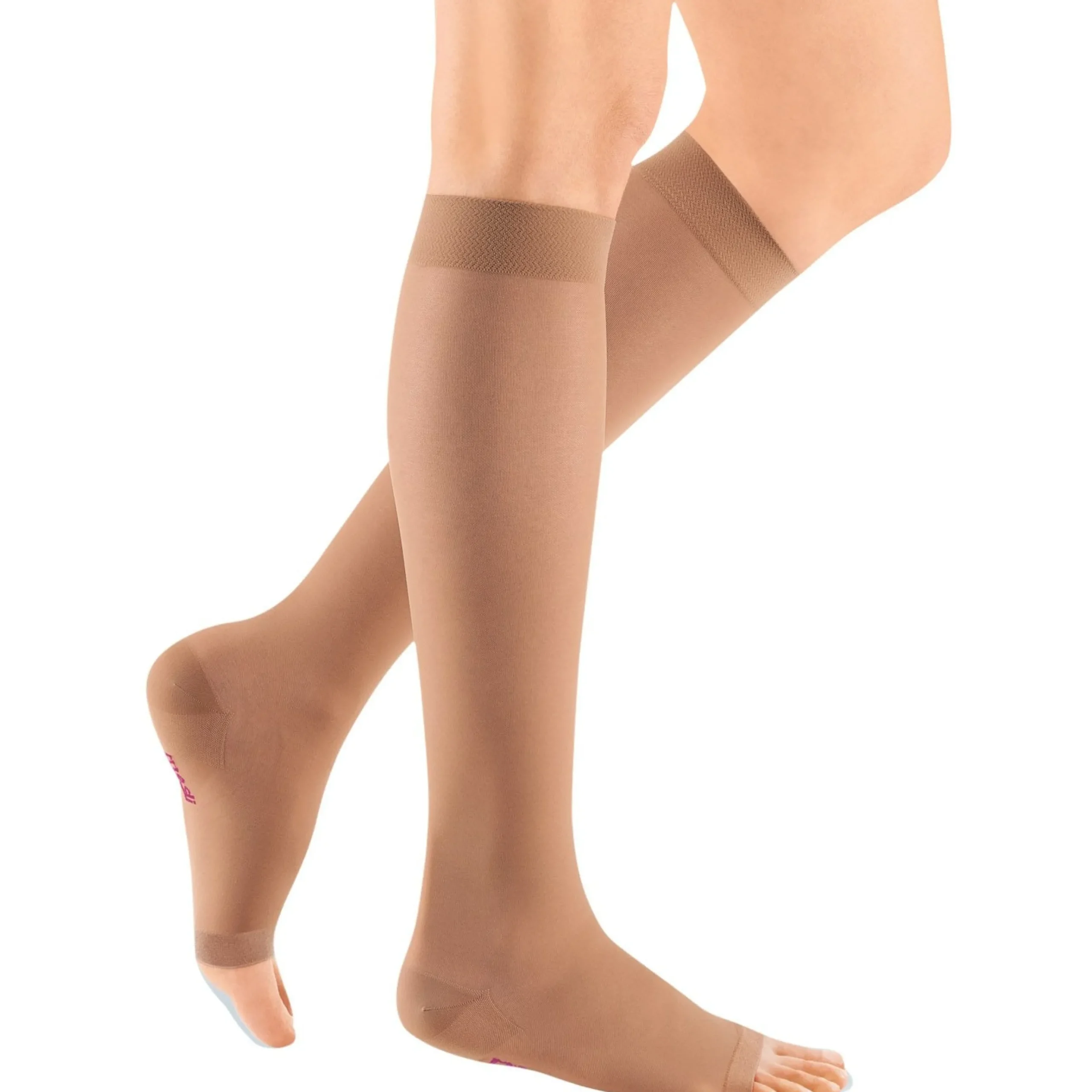 Mediven Sheer & Soft Women's Knee High 20-30 mmHg, Open Toe