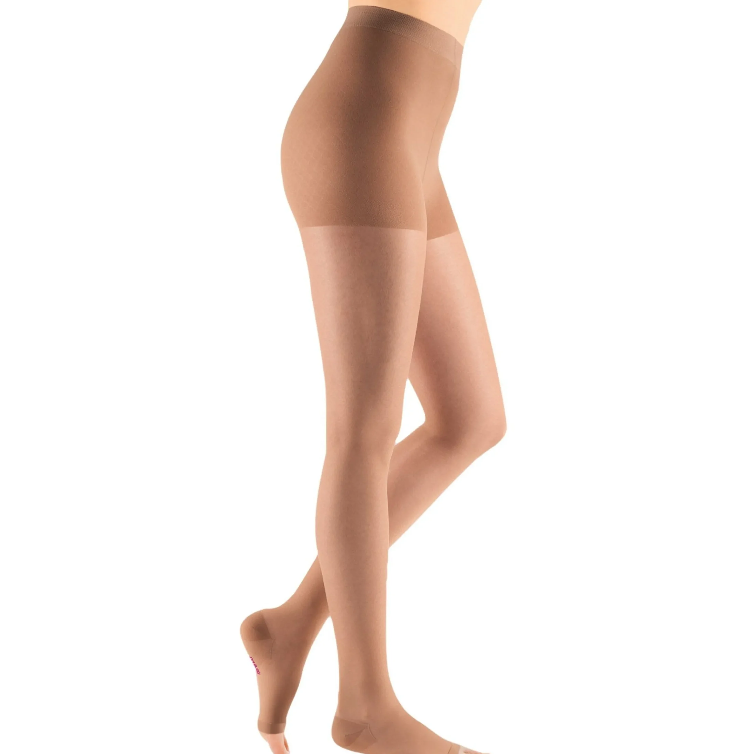 Mediven Sheer & Soft Women's Pantyhose 20-30 mmHg, Open Toe
