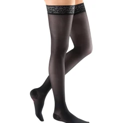 Mediven Sheer & Soft Women's Thigh High 15-20 mmHg w/ Lace Top Band