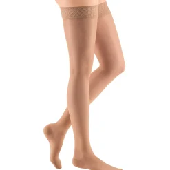 Mediven Sheer & Soft Women's Thigh High 15-20 mmHg w/ Lace Top Band