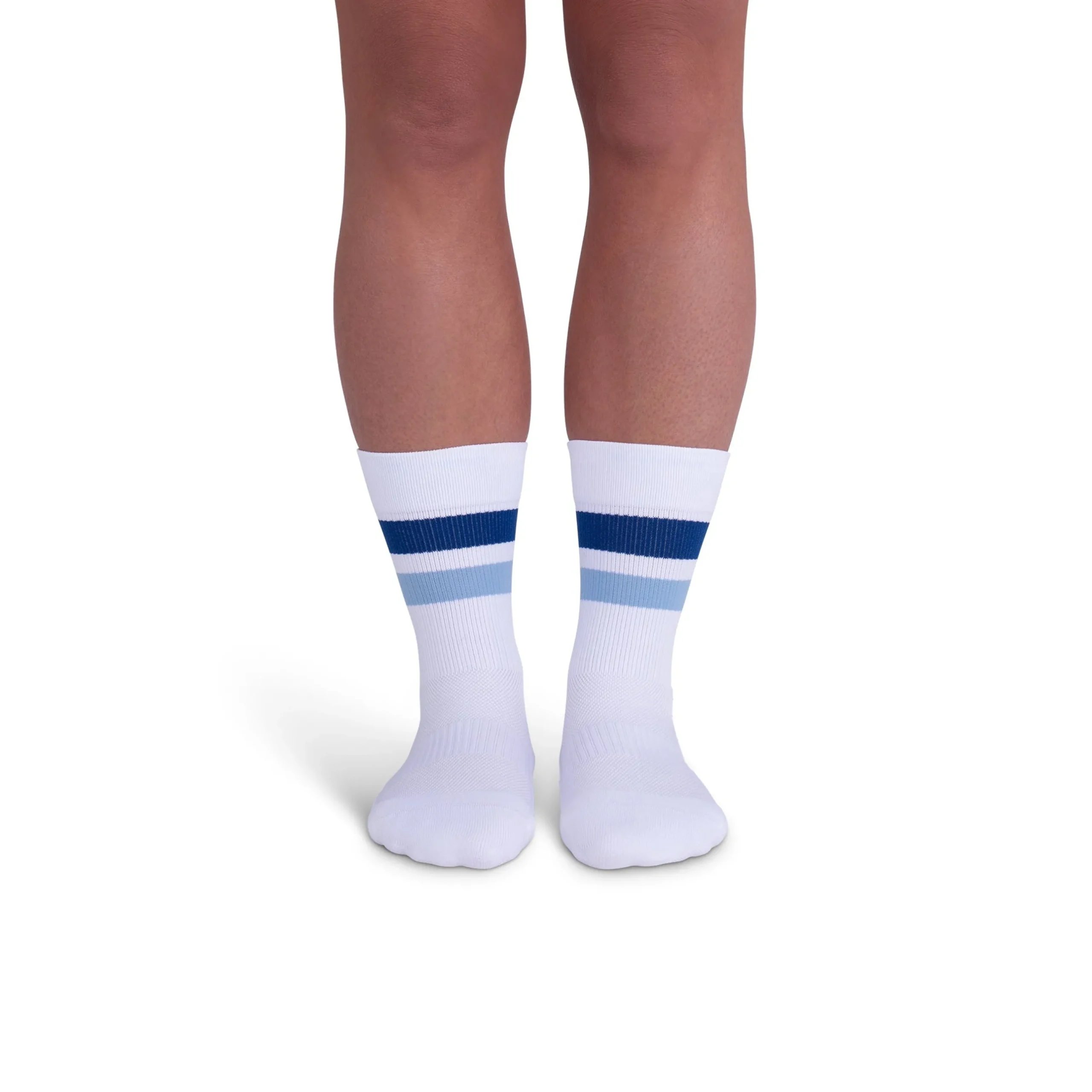 Rejuva® Retro Stripe Crew Compression Sock