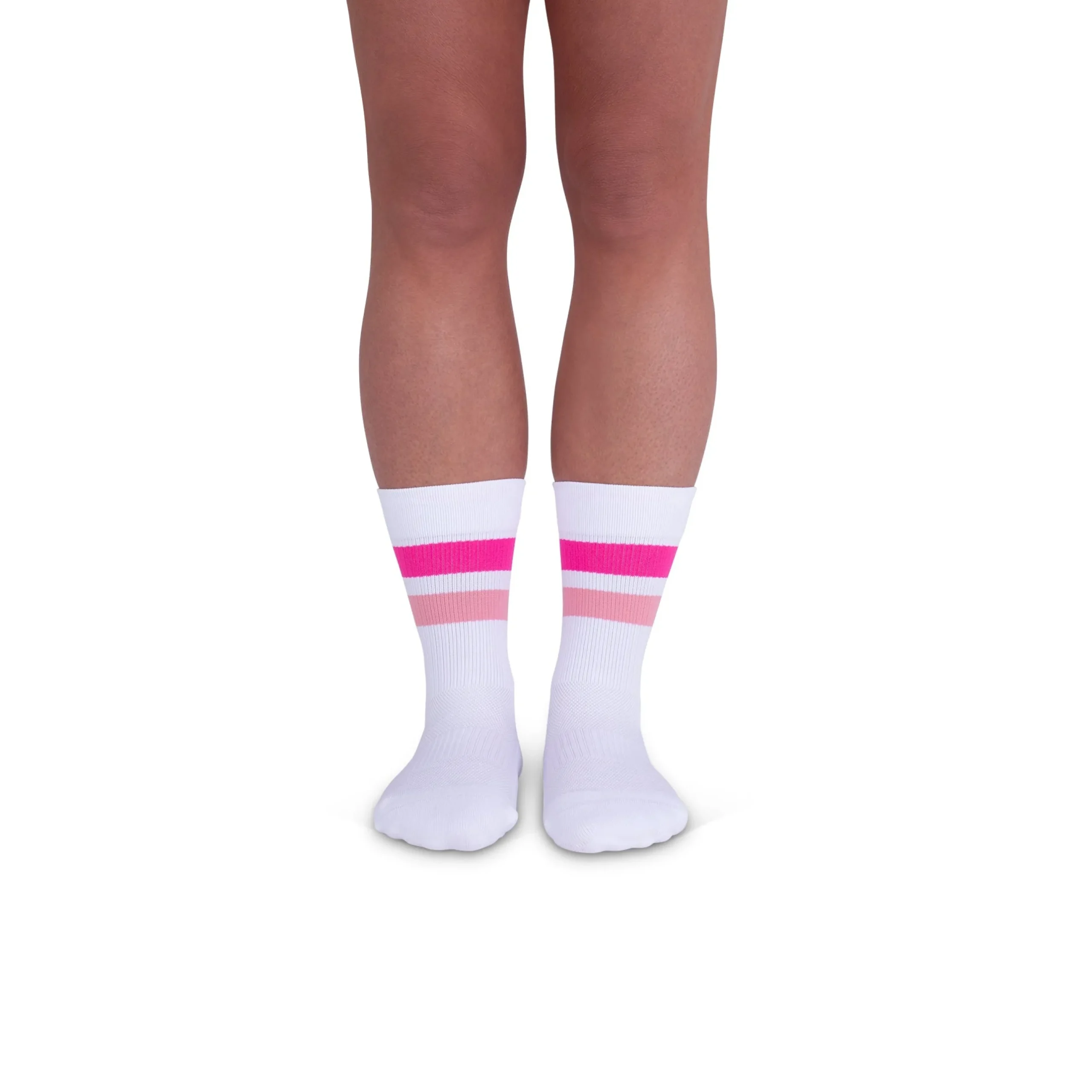Rejuva® Retro Stripe Crew Compression Sock