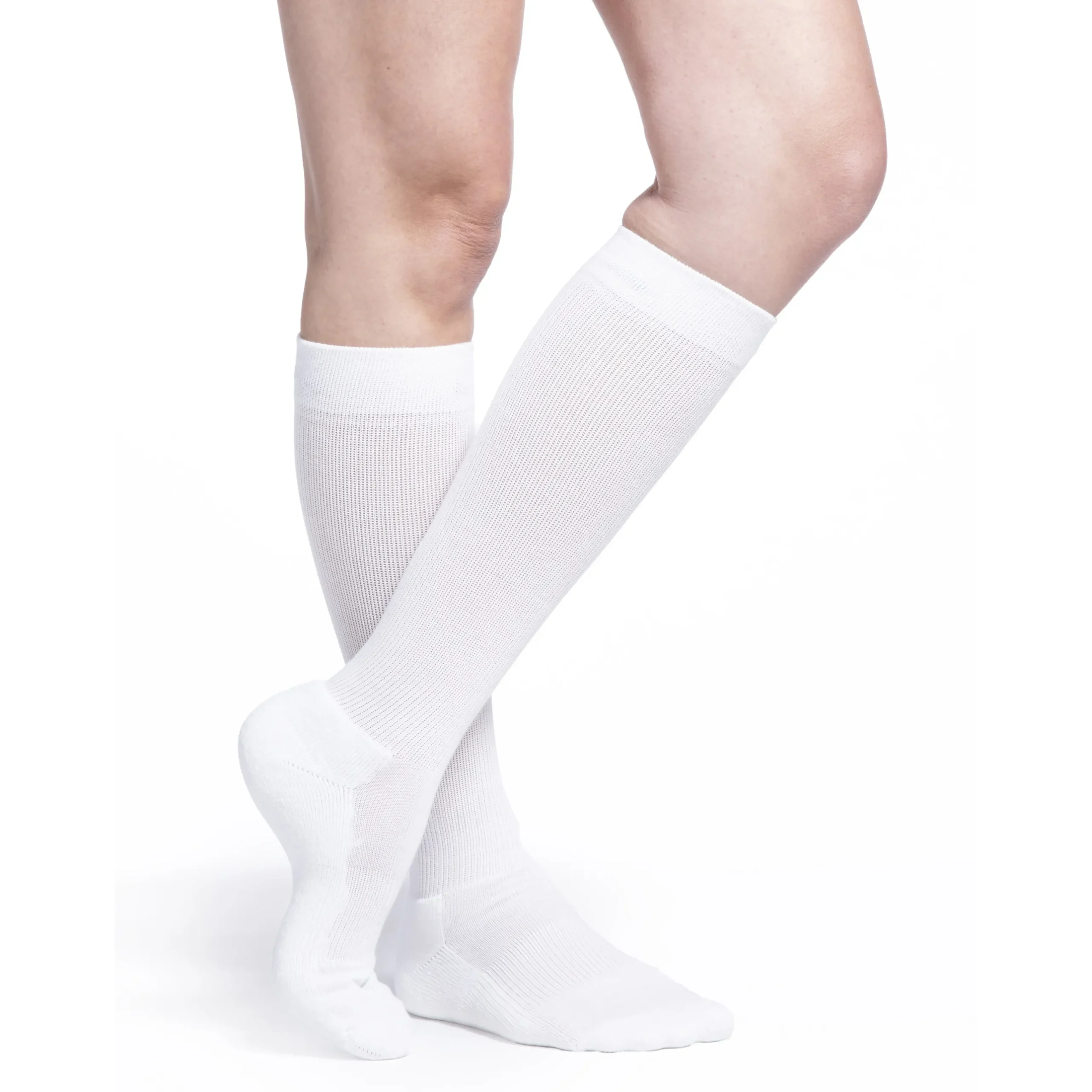 Sigvaris Cushioned Cotton Women's Knee High 20-30 mmHg