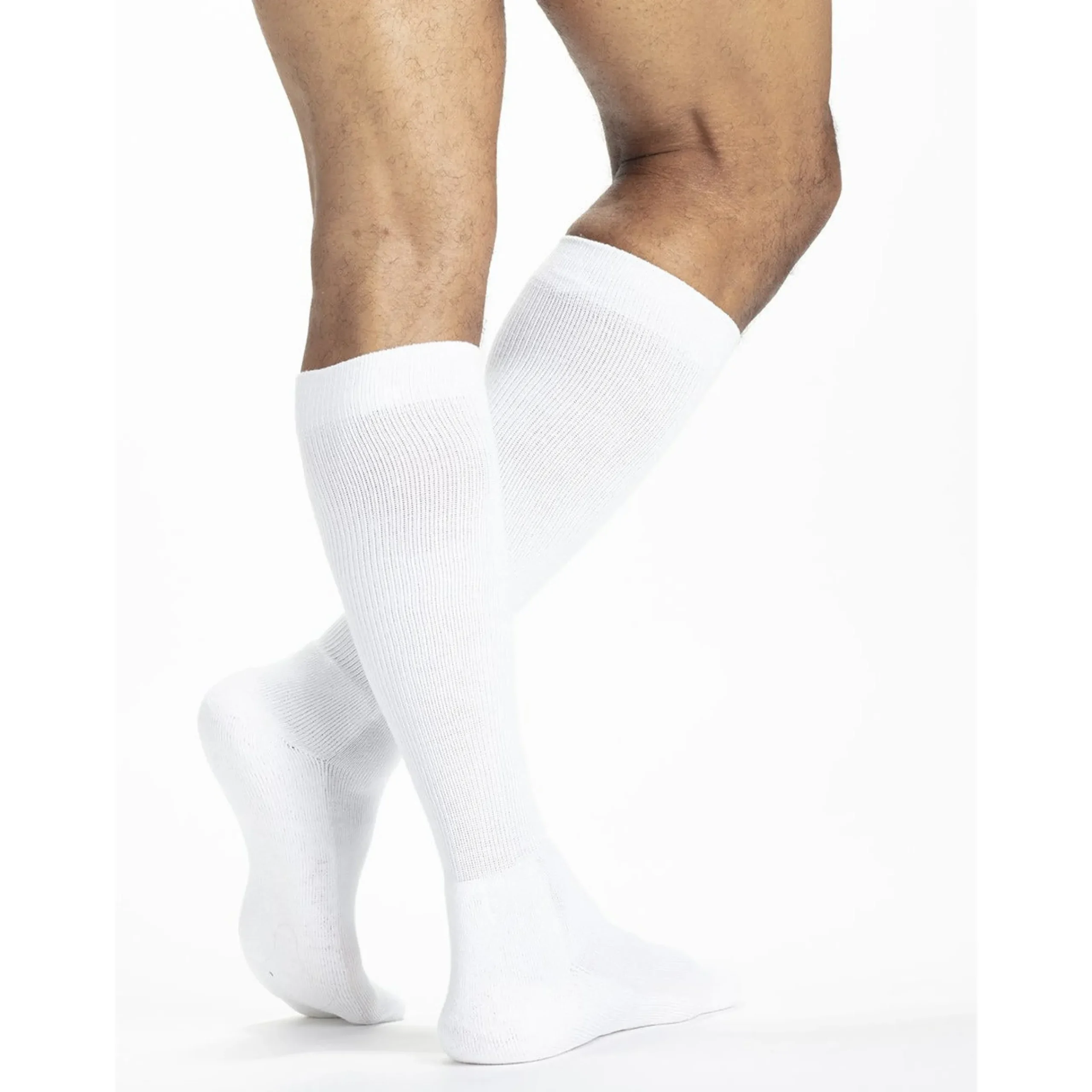 Sigvaris Diabetic Compression Socks Men's Knee High 18-25 mmHg