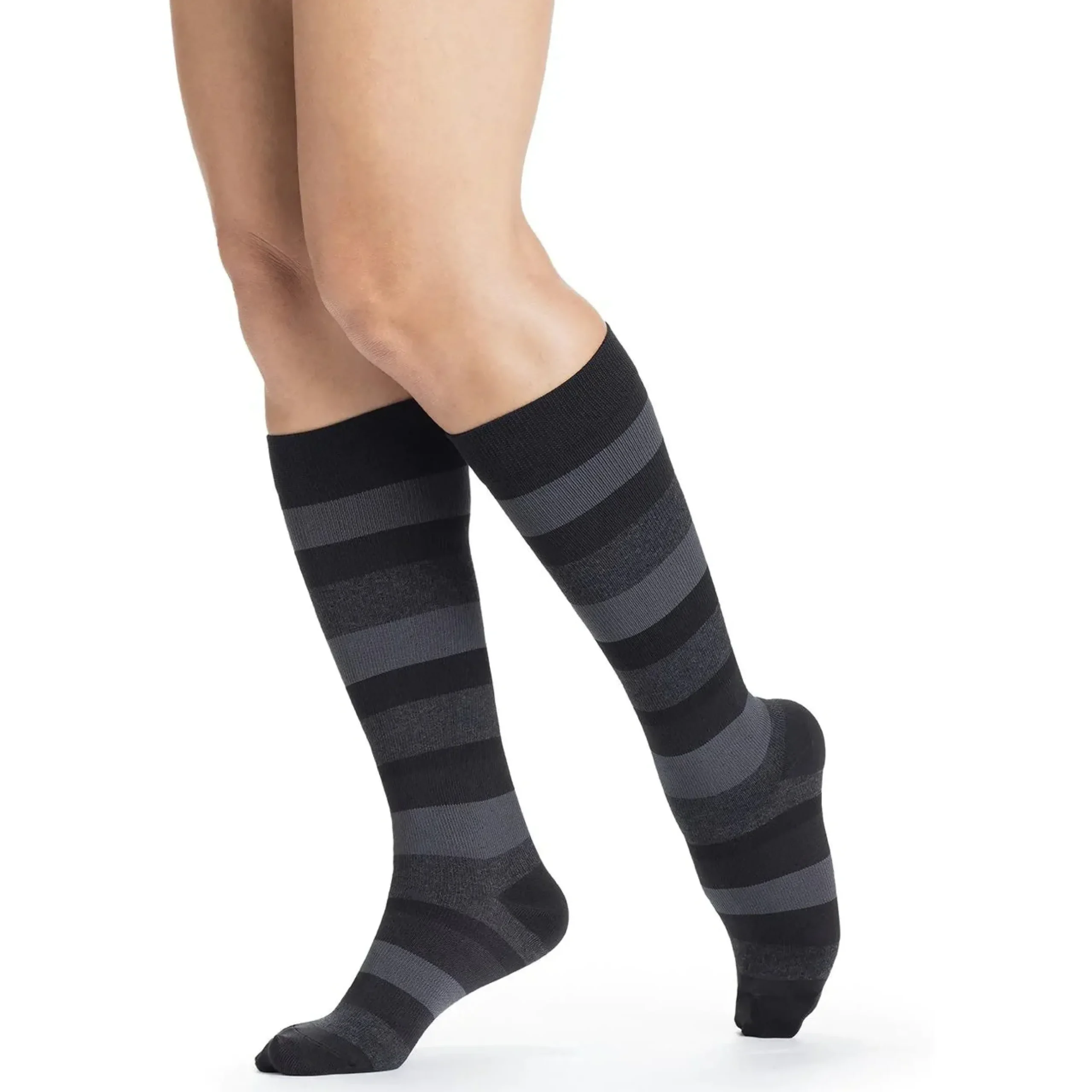 Sigvaris Microfiber Patterns Women's Knee High 20-30 mmHg