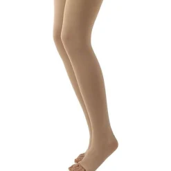 Sigvaris Natural Rubber Thigh High 30-40 mmHg, Open Toe