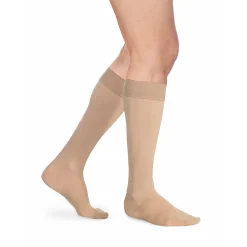 Sigvaris Opaque Men's Knee High 30-40 mmHg w/ Silicone Grip-Top