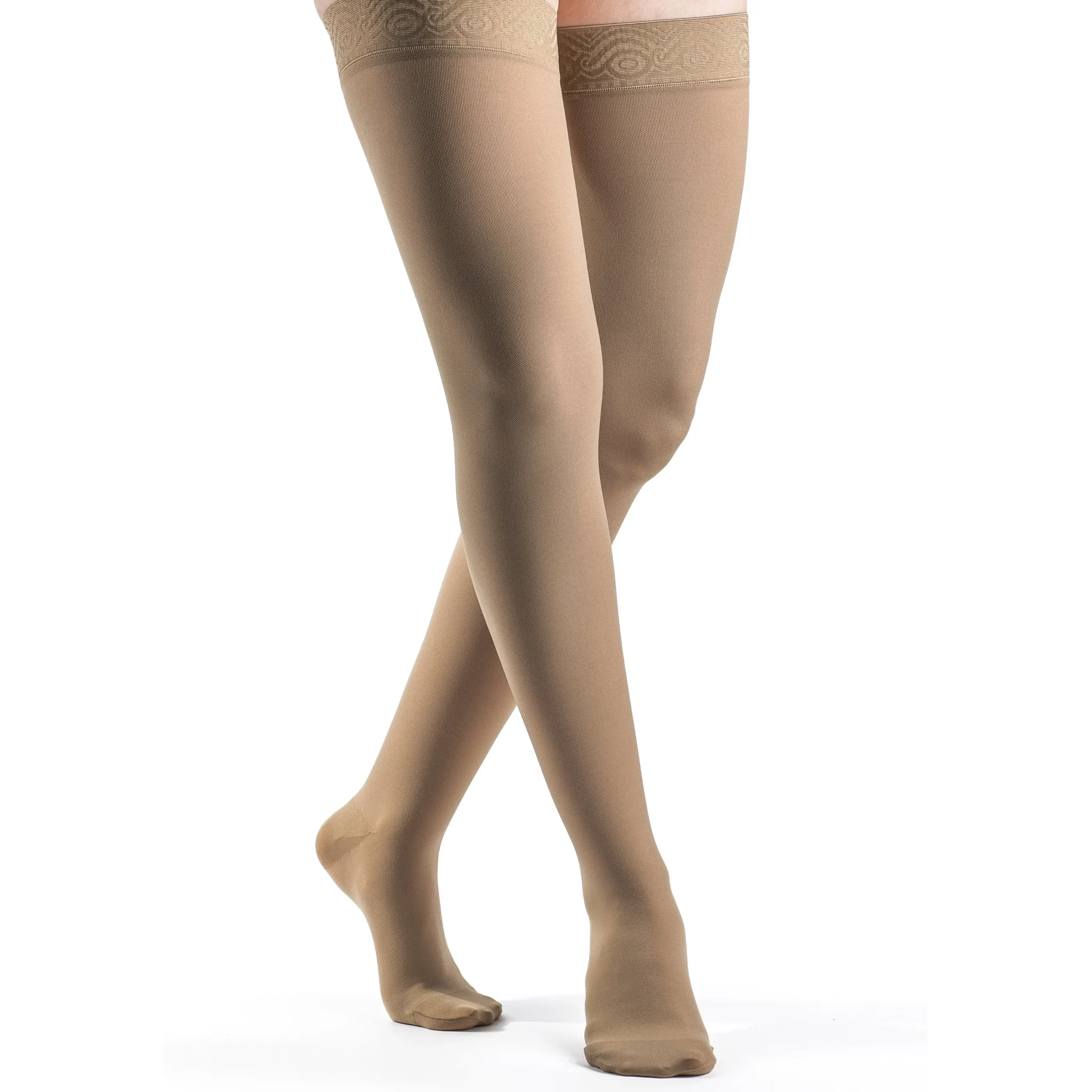 Sigvaris Opaque Women's Thigh High 30-40 mmHg