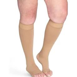 Sigvaris Secure Knee High 20-30 mmHg, Open Toe