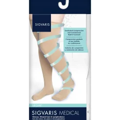 Sigvaris Secure Women's Thigh High 30-40 mmHg