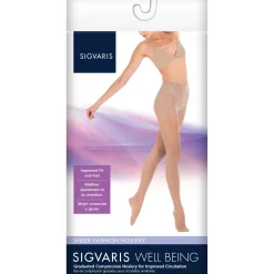 Sigvaris Sheer Fashion Women's Pantyhose 15-20 mmHg