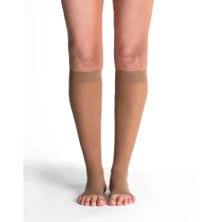 Sigvaris Sheer Women's Knee High 20-30 mmHg, Open Toe