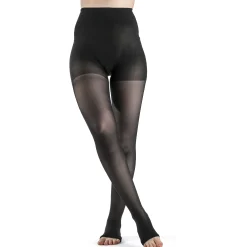 Sigvaris Sheer Women's Pantyhose 15-20 mmHg, Open Toe