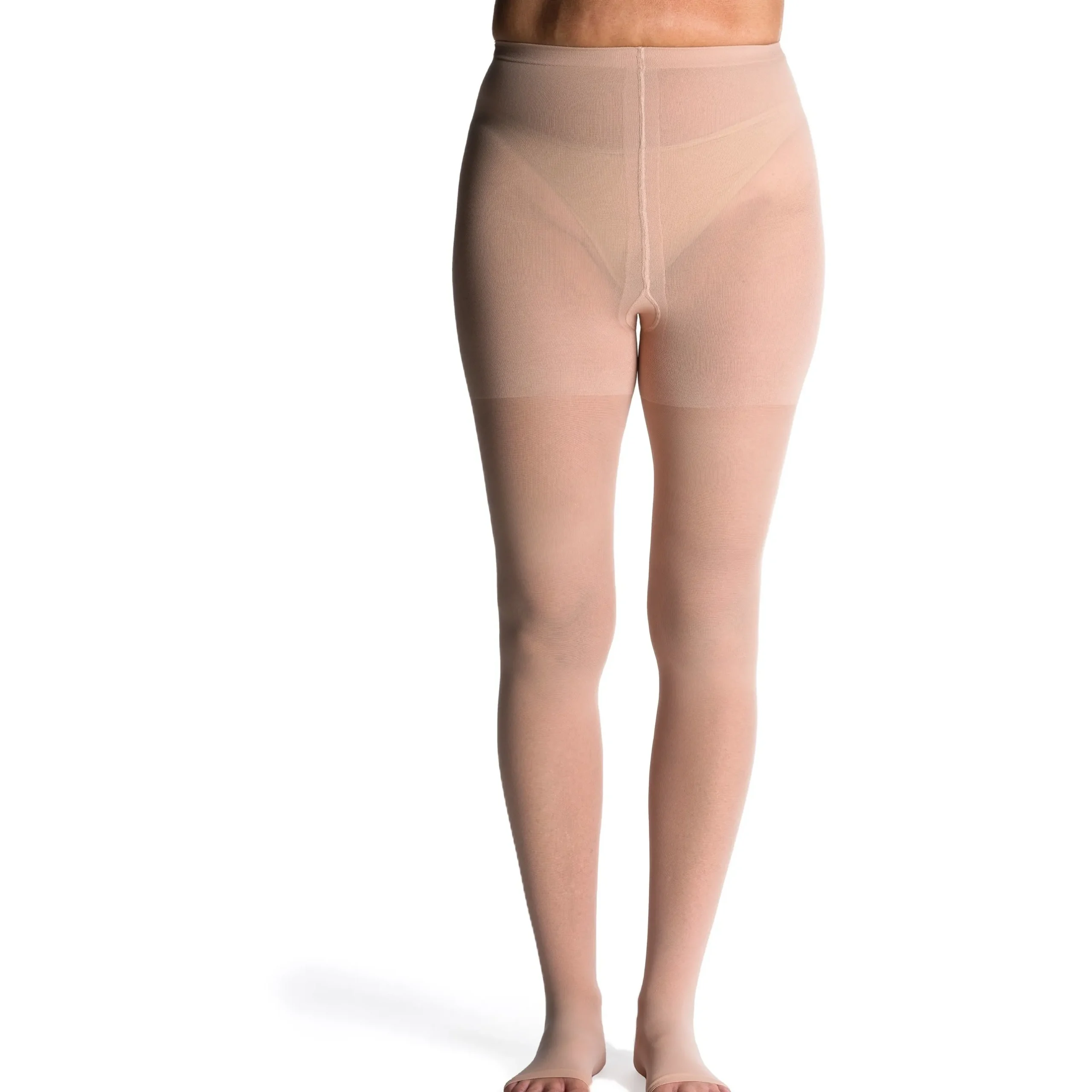 Sigvaris Sheer Women's Pantyhose 20-30 mmHg, Open Toe
