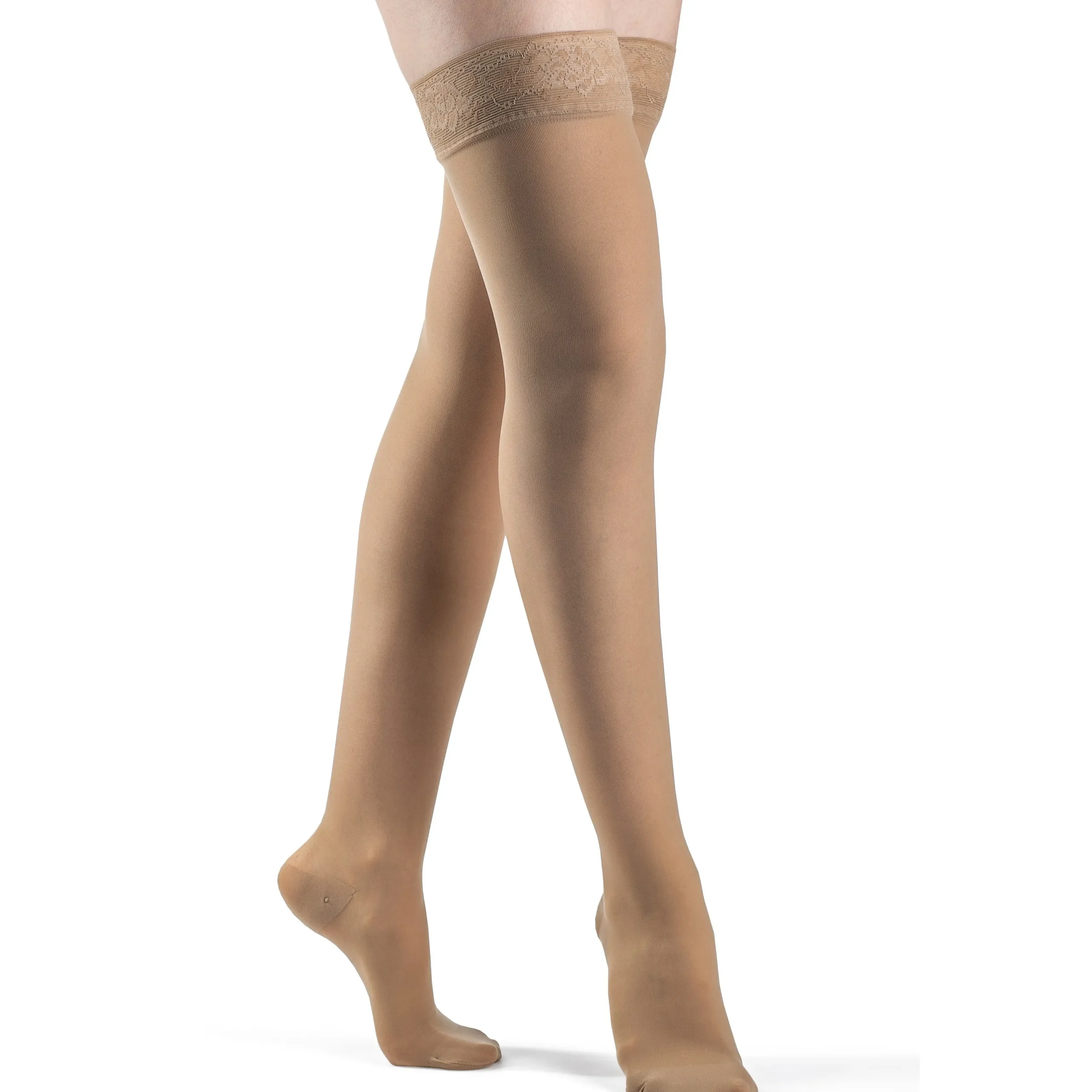 Sigvaris Sheer Women's Thigh High 20-30 mmHg