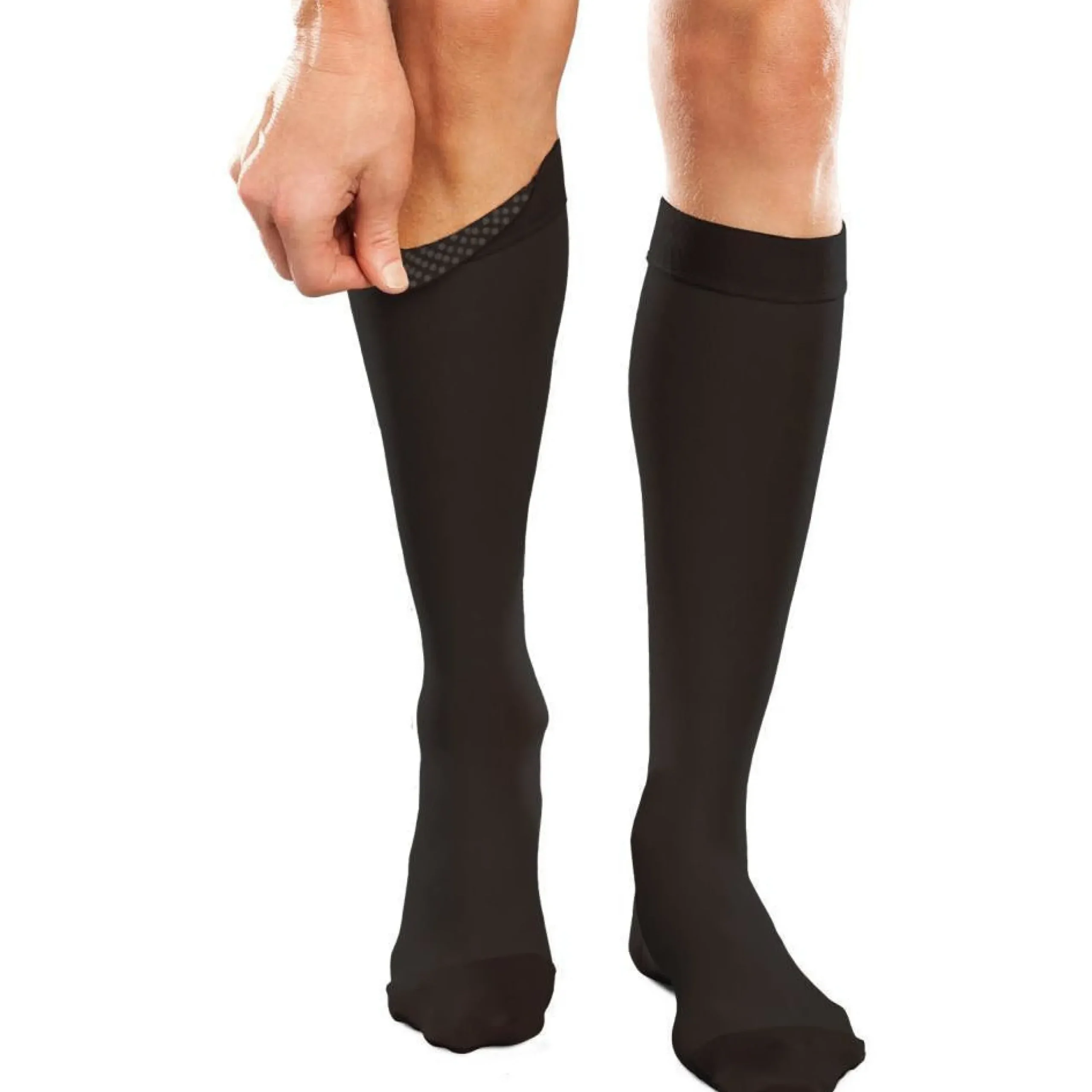 Therafirm® Ease Opaque Knee High 20-30 mmHg w/ Silicone Band