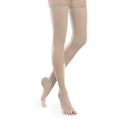Therafirm® Sheer Ease Women's Thigh High 15-20 mmHg, Open Toe