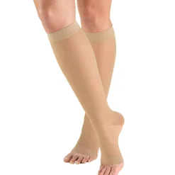 TRUFORM® Lites Women's Knee High 15-20 mmHg, Open Toe