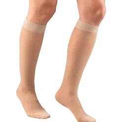TRUFORM® Lites Women's Knee High 15-20 mmHg, Diamond Pattern