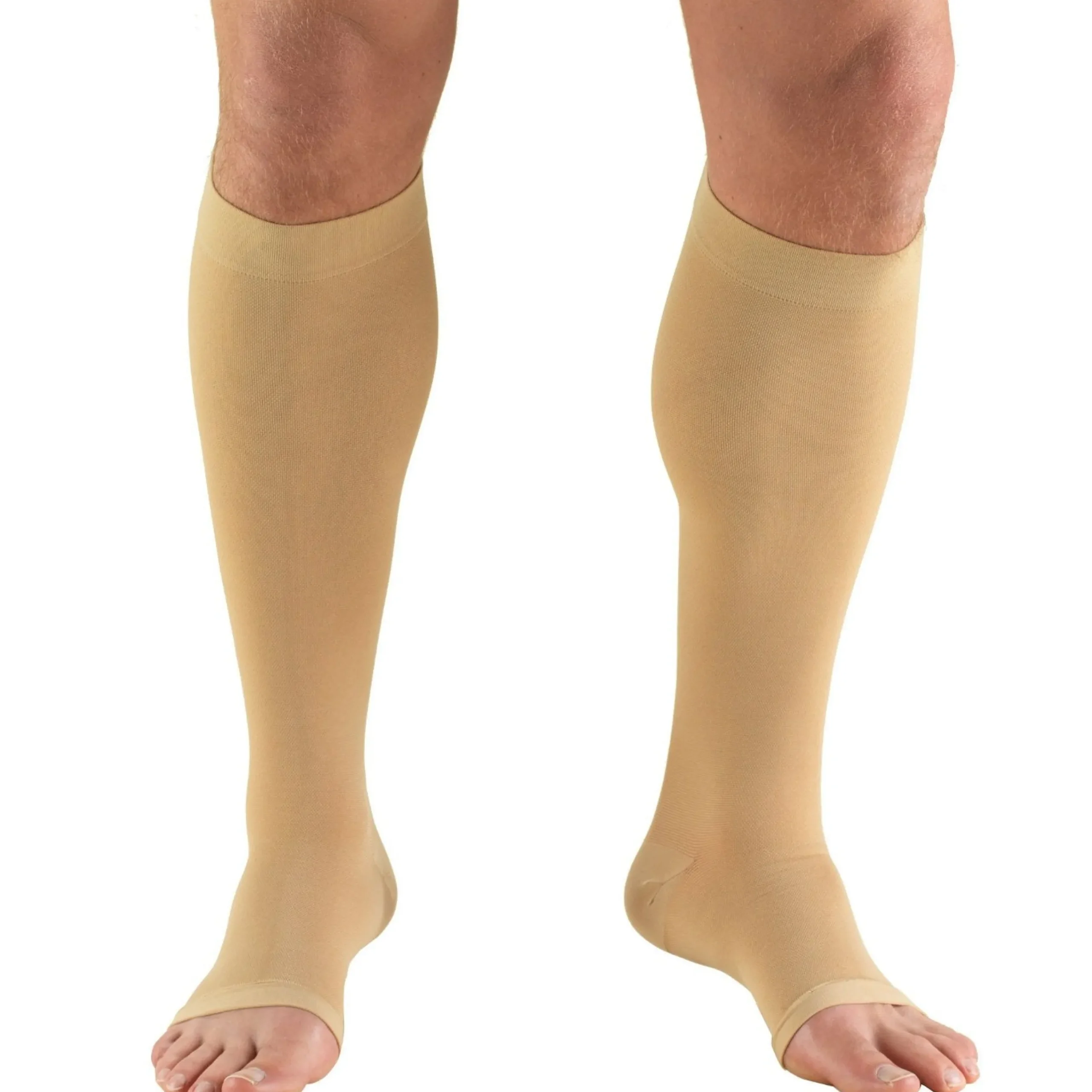 TRUFORM® MicroFiber Medical Knee High 20-30 mmHg w/ Aloe Vera, Open Toe