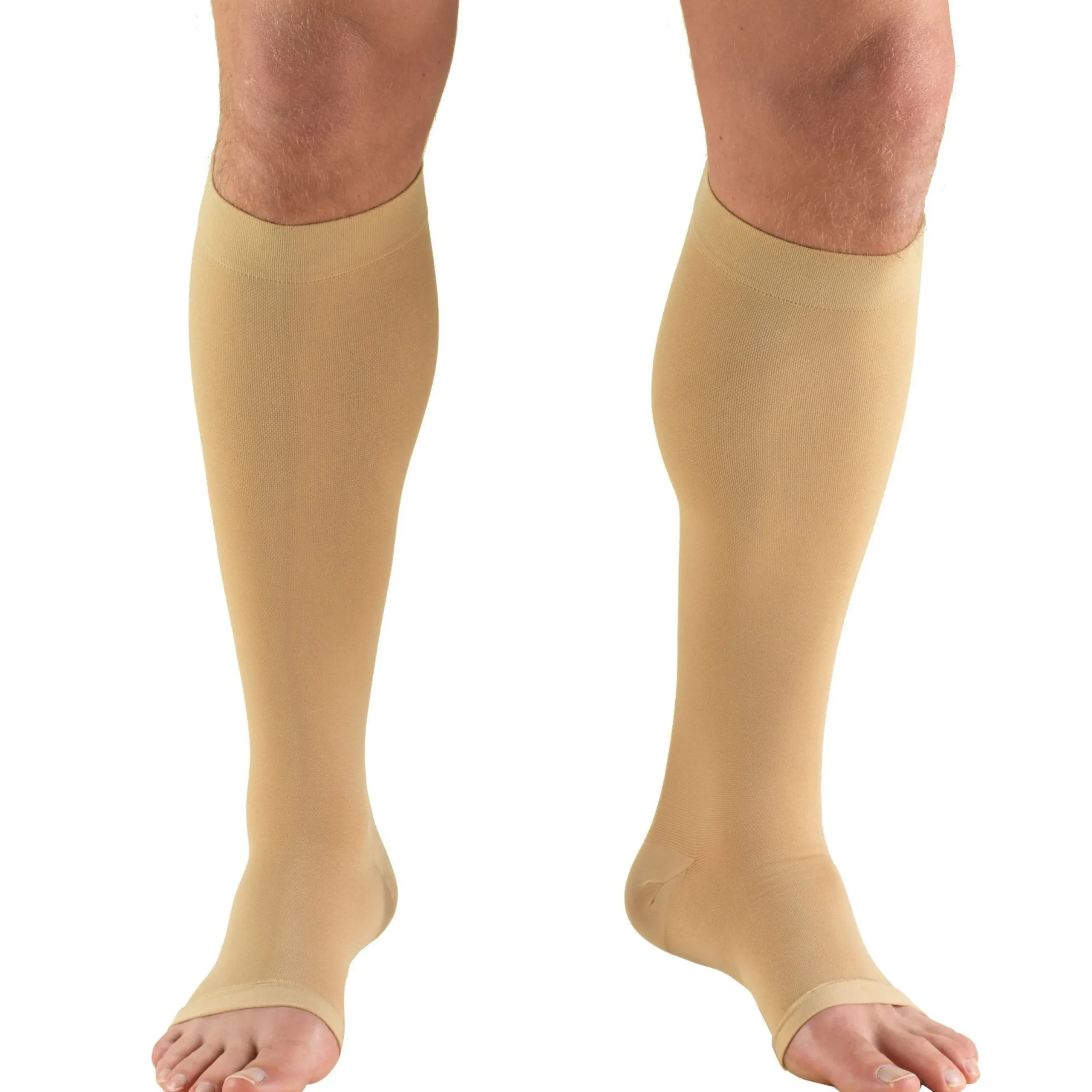 TRUFORM® 15-20 mmHg Knee High, Open Toe