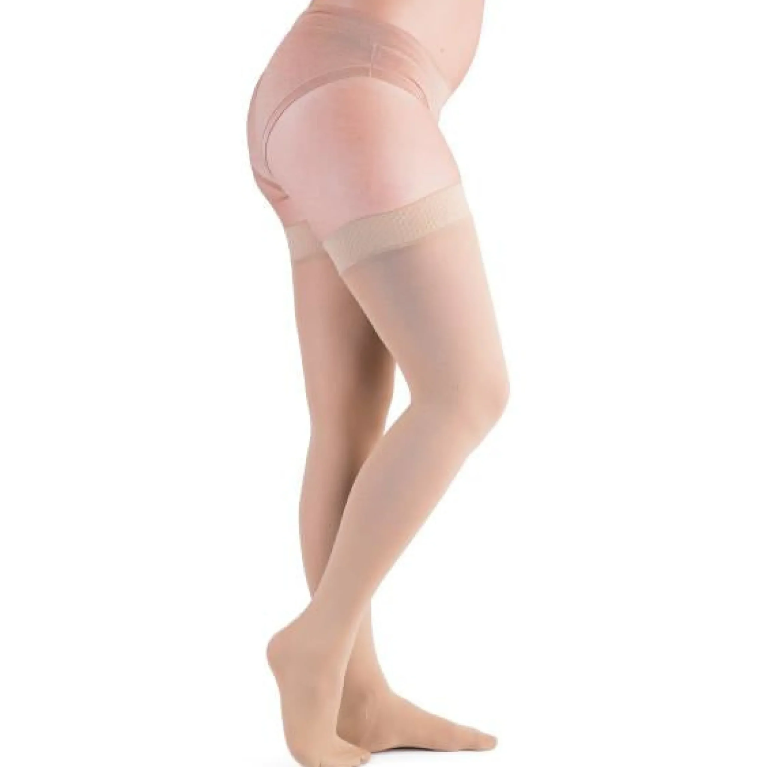 VenActive Women's Premium Opaque 20-30 mmHg Thigh Highs